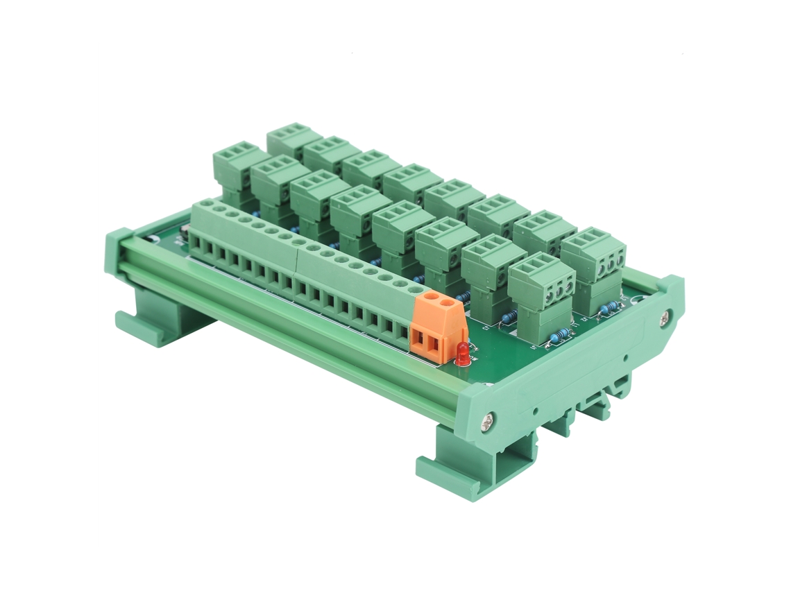 Placa De Aquisição De 16 Canais Kp-16l-gther C: Bloco Terminal 3-fios, 0.5a, Para 20-26awg
