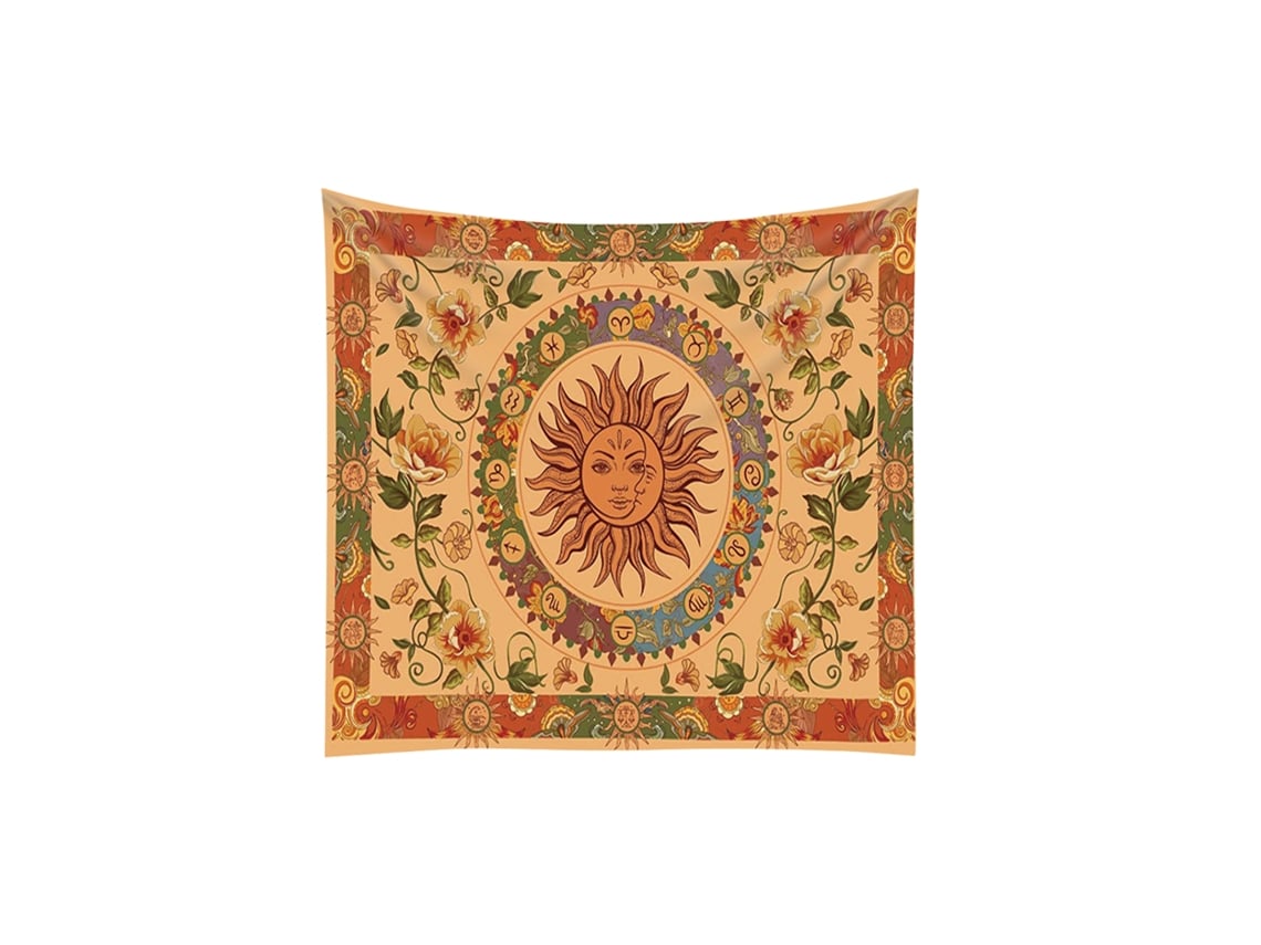 Tecido Mágico Gt219 3 150x150cm Sol Lua Rosto