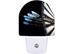 Luzes Noturnas Com Leds Impressos E Sensor De Movimento, Luz Noturna Suave E Quente Banheiro, Quarto, Cozinha