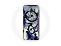 Capa para Samsung Galaxy S6 Apanhador de Sonhos violecinzento e preto