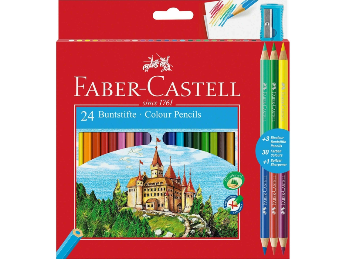 Lápis De Cor E Afia Faber-castell