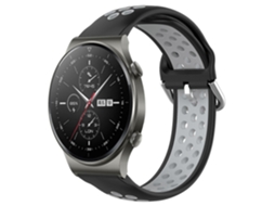 Pulseira De Silicone Esportiva Perfurada E Respirável De 22 Mm Para Huawei Gt2 Pro