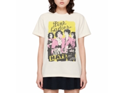 Rockinstone Grease Love Or Hate Natural T-shirt Size:s