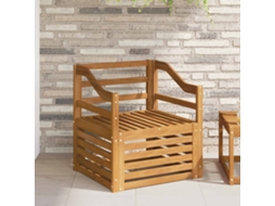 Vidaxl Conjunto De Sofás Para Exterior Madeira Sólida De Acácia