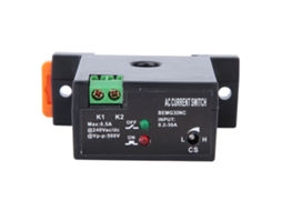 Interruptor de Detector de Corriente Ca Ajustable a Prueba de Incendios 0.2~30a Autofuente (normalmente Cerrado)