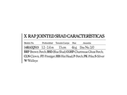 Rapala X Rap Jointed Shad 130 Mm 46 Gr
