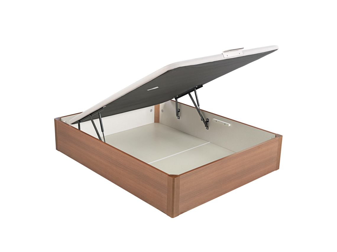 Sommier com Arrumação PIKOLIN Design Tampa Única - 90x190cm (36 Cm de Altura - Cerejeira)