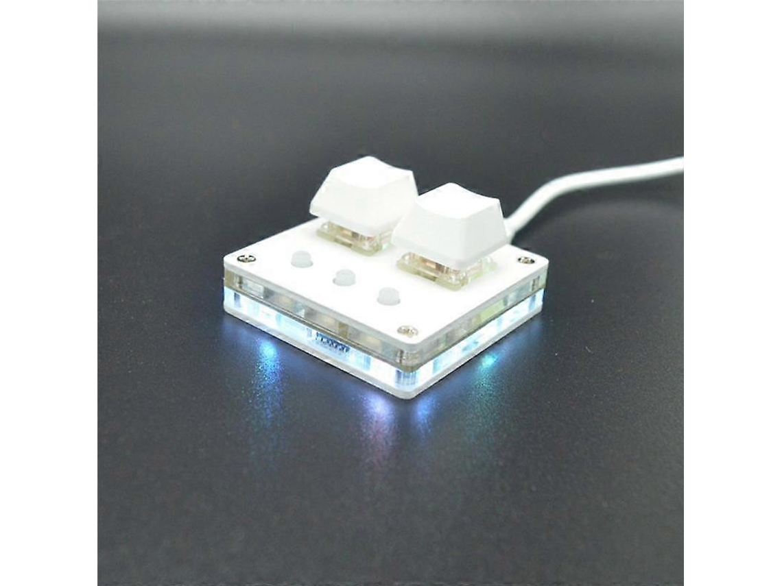 Teclado Para Jogos Osu Mini De 2 Teclas, Teclado De Programação Macro, Teclado Mecânico Com Interruptor Vermelho, Preto Ly Ebike