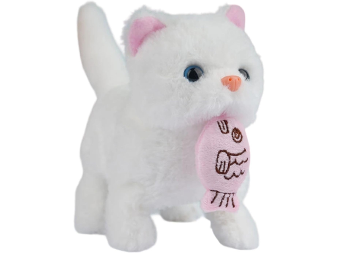 Gato De Pelúcia Animado Com Petisco Dentro, Brinquedo Para Meninos E