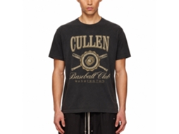 Rockinstone Twilight Movie Cullen Baseball Club Solid Smoke Adult T-shirt Size:xl