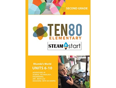 Livro STEAMStart Second Grade 3D Designing with 3D Shapes Steamstart K2 de Jeannie S Ruiz (Inglês - Capa Dura)