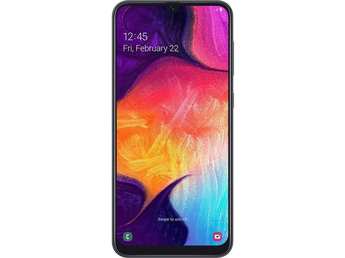 Smartphone SAMSUNG Galaxy A50 (6.4'' - 4 GB - 128 GB - Preto)