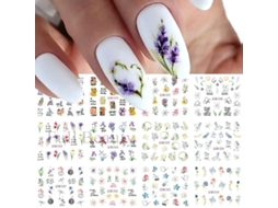 Adesivos de Unhas com Tema Oceânico, Decorações de Unhas para o Verão. MDUG