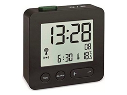Relógio-Despertador 60.2545.01 Alarme Controlo de Temperatura (Recondicionado Como Novo)