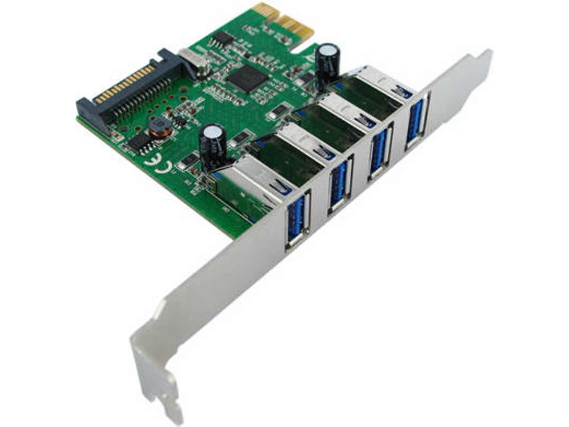 Adaptador de interface VALUE PCI-Express Adapter, 4x USB 3.0, 5 Gbit/s