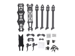 Mali quadro de Drone 7 Polegadas 295mm Wheelbase 6mm Braço Fibra de Carbono para Fpv Racing e Freestyle