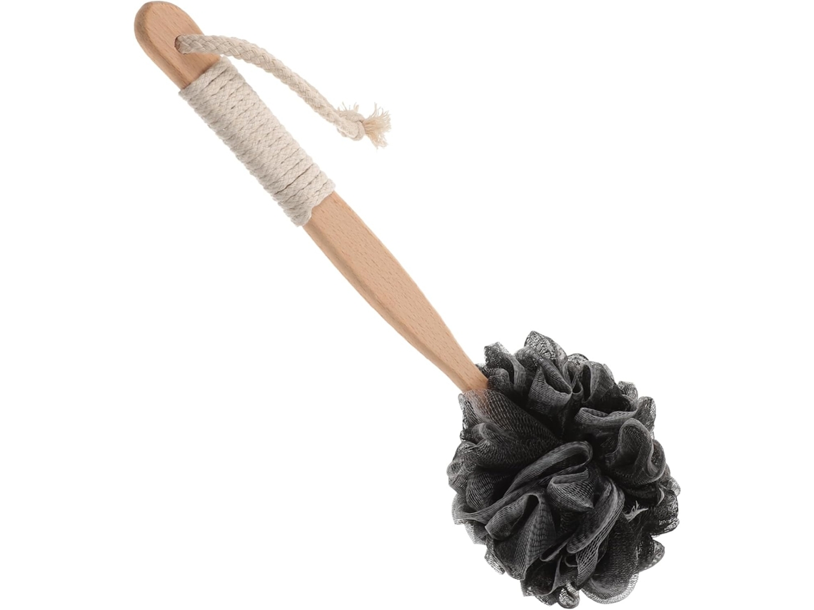 Lurelia Escova De Massagem Corporal De Cuidado Corporal, Cabo De Madeira, Massagem Suave E Limpeza Profunda, Uso Diário Prático