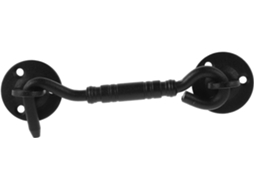 Fecho De Gancho Aço Resistente Sewroro Para Janelas, Garagem, Quarto E Portas