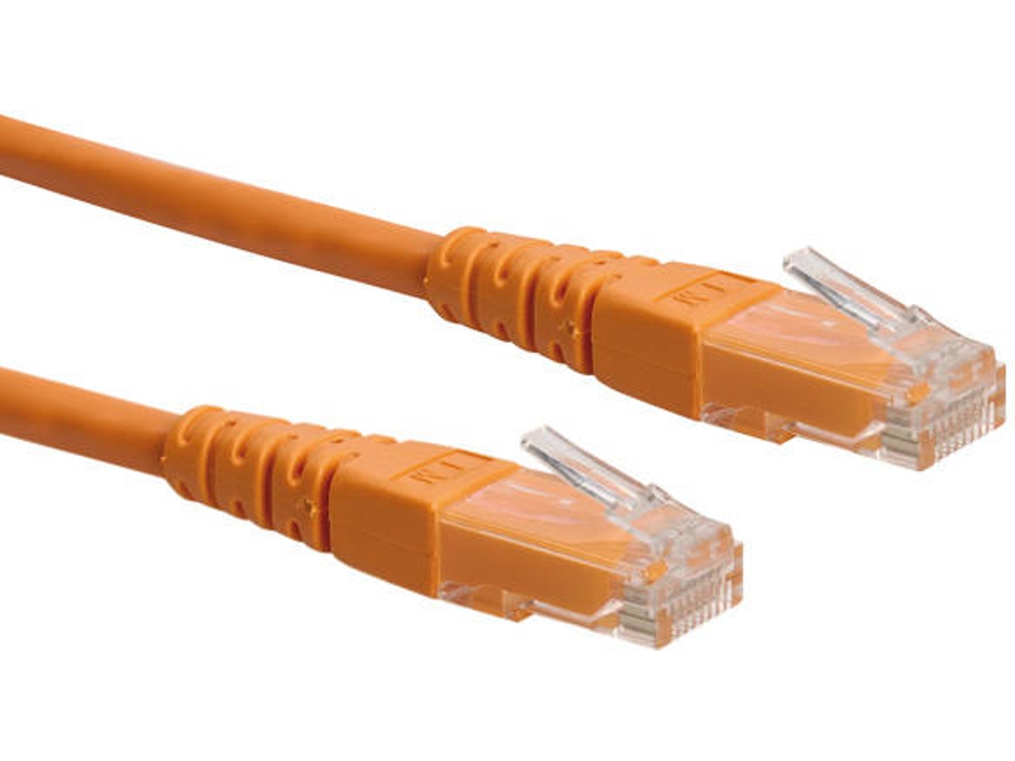 Cabo de Rede ROLINE (RJ45 - 10 m - Laranja)