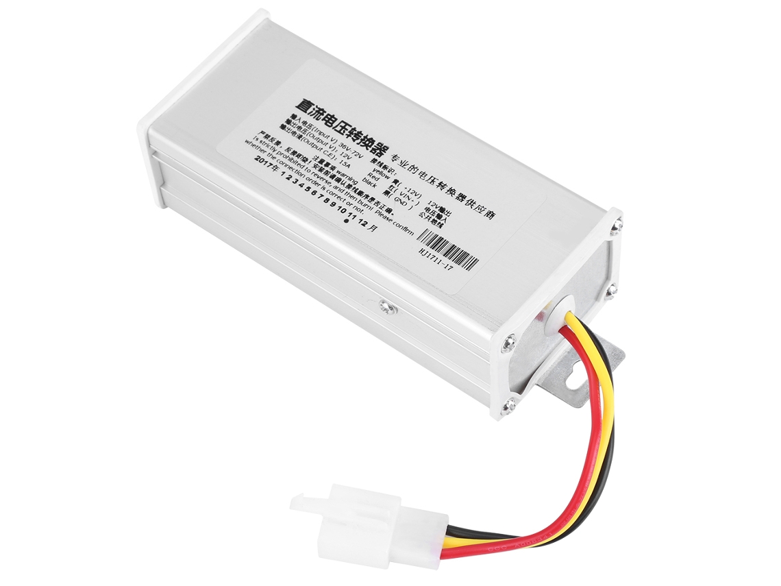 Laxiscreed Conversor De Bateria Para Scooter Elétrico 36v-72v Para 12v 15a