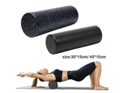 Epp Yoga Pilates Foam Roller Equipamento de Ginástica com Rolo de Massagem para Exercícios Corporais - aquaforge