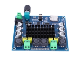 Laxiscreed Amplificador Digital Bluetooth 5.0 Com Leitor De Cartões E Entrada Aux Para Som De Alta Qualidade