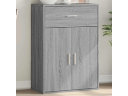Vidaxl Aparador 60 X 30 X 84 Cm Derivados De Madeira Cinzento Sonoma