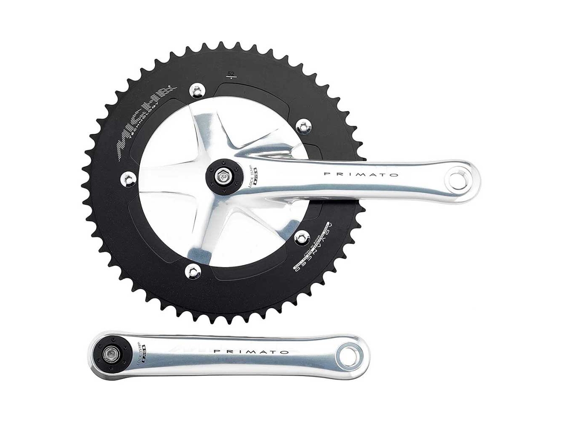 Pedaleira Pista Advanced 144 Bcd Prateado 170 Mm / 51Tmiche