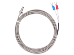 Sensor De Temperatura Termopar Tipo K Com Parafuso M6 Sonda 2 Fios 4 Metros