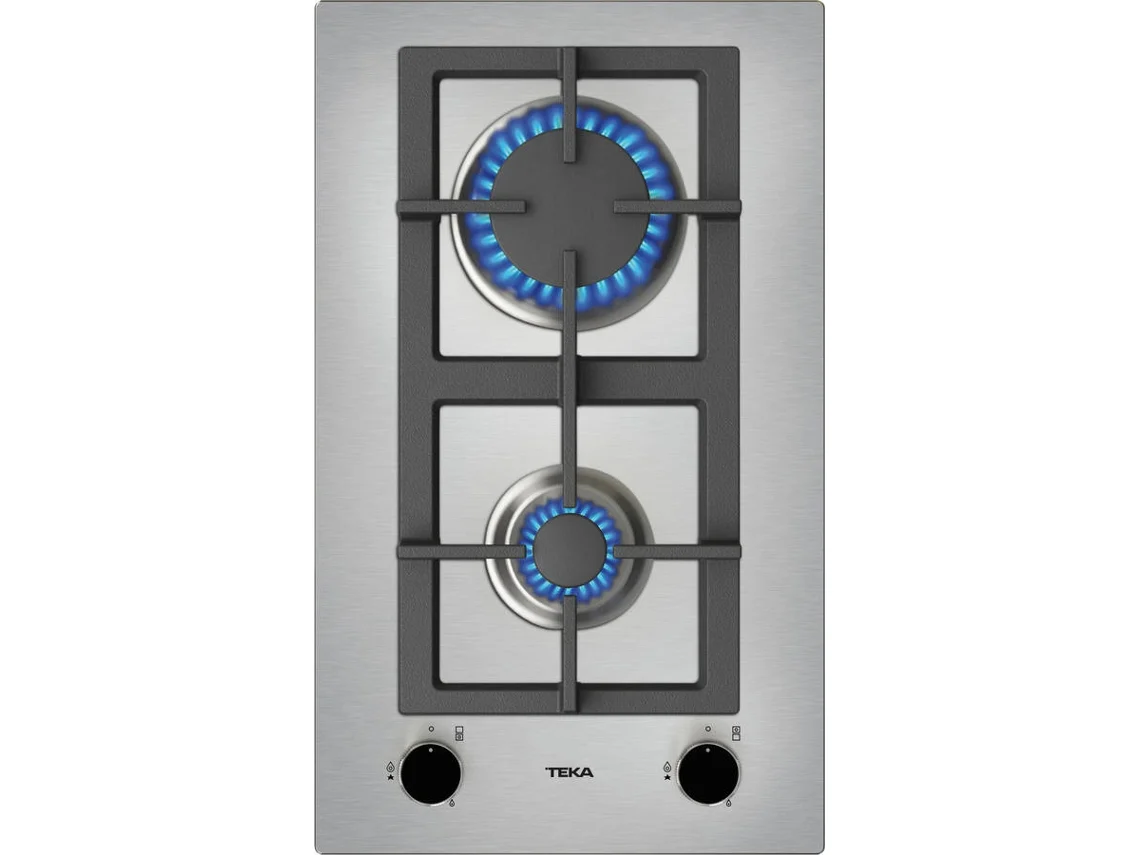 Placa de Gás TEKA EFX 30.1 2G AI AL (Gás Butano-Propano - 30,5 cm - Inox)