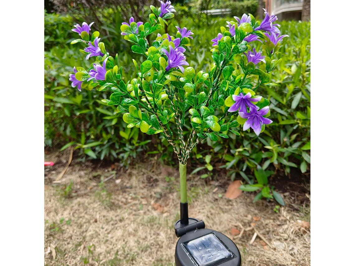 Pacote Com 2 Luzes Solares Para Jardim, Luzes Solares Para Áreas Externas, Luzes Solares Led Para Flores Aquaforge