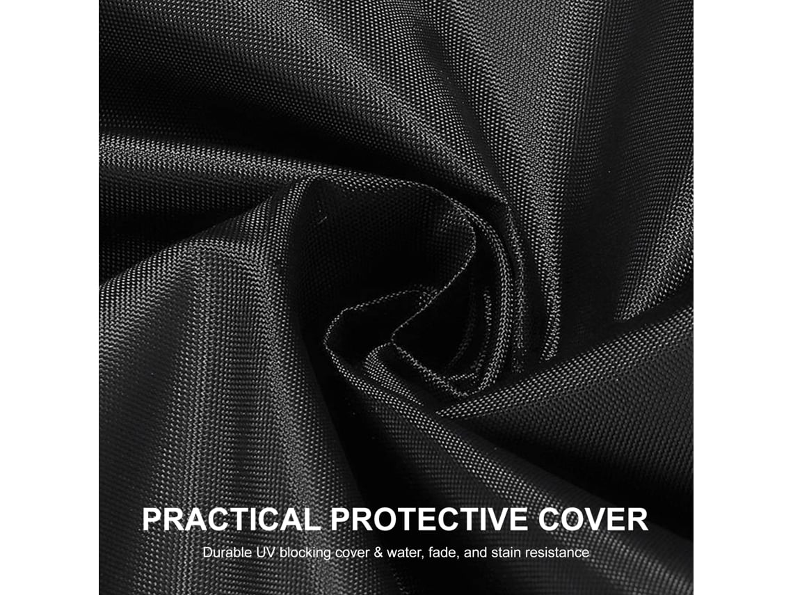 Capa de Guarda chuva de Pátio Impermeável Uv resistente com Zíper para Guarda chuvas de Jardim Exterior | S/MARCA
