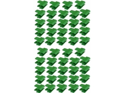 Kit com 48 abraçadeiras para mangueira de jardim AQUAFORGE