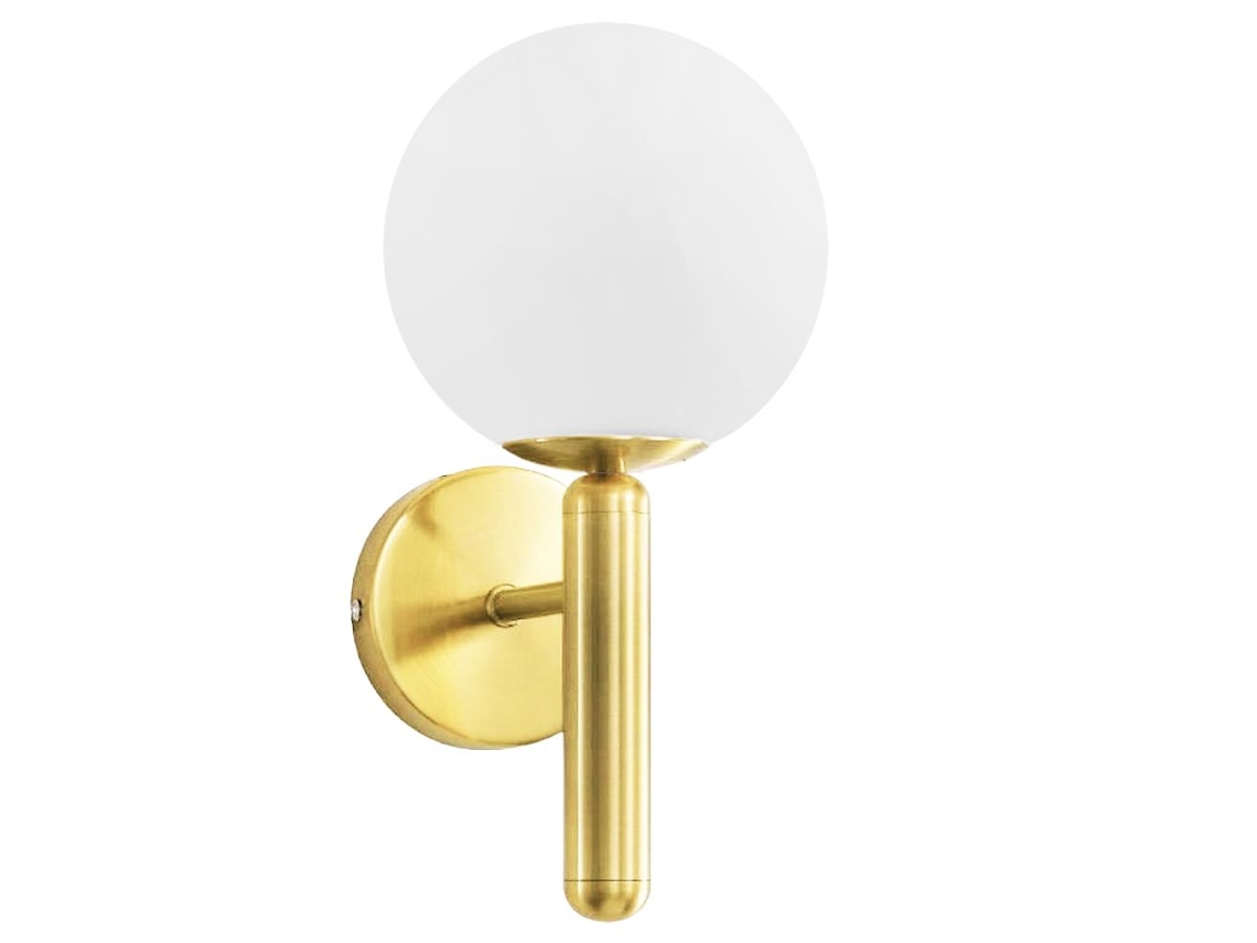 Aplique de parede dourado Toolight App894 1w