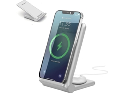 Carregador Indução Para Apple, Samsung Yizhood Branco