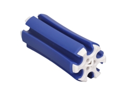 Suporte para Taco de Golfe, 6 Posições, Portátil, de Plástico, Azul, para Esportes ao Ar Livre