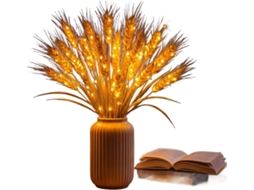 Abajur De Mesa Com Textura Dourada, Feito De Plástico Ps, Para Uso Minimalista Em Interiores, Ideal Para Mesa De