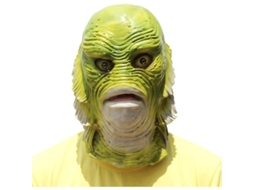 2026 máscara de Peixe Máscara de Cabeça de Animal Halloween Creature From Black Lagoon em Látex Natural
