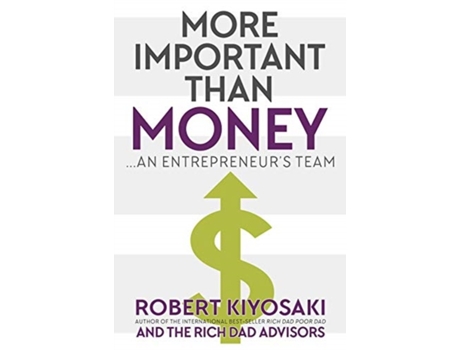 Livro more important than money - mm export ed. de robert kiyosaki (inglês)