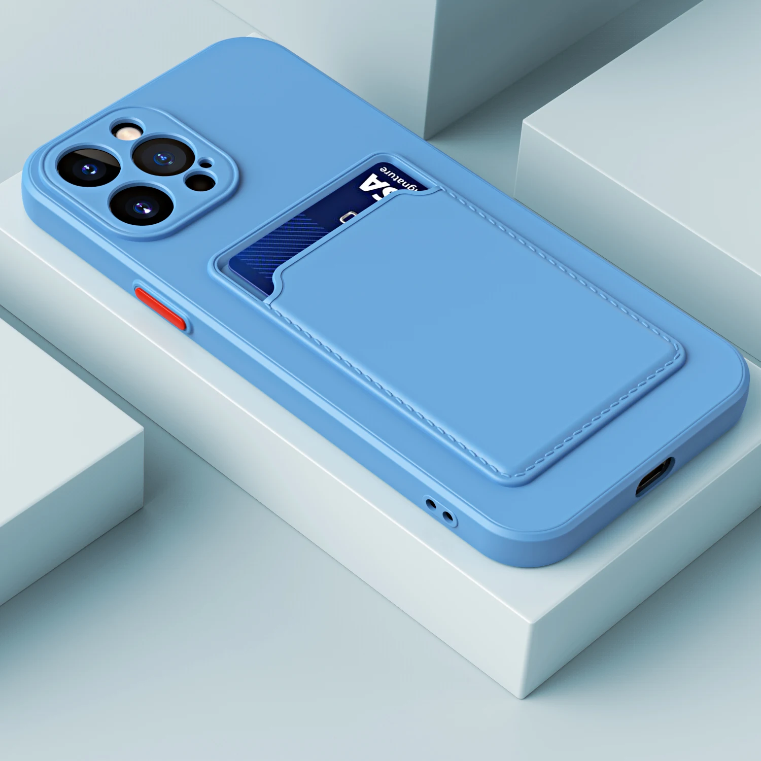 (azul 11 Pro 5,8 Polegadas) Capa Elegante Estilo Carteira Para Celular Com Compartimento Para Cartão, Feita De Material Tpu Macio.