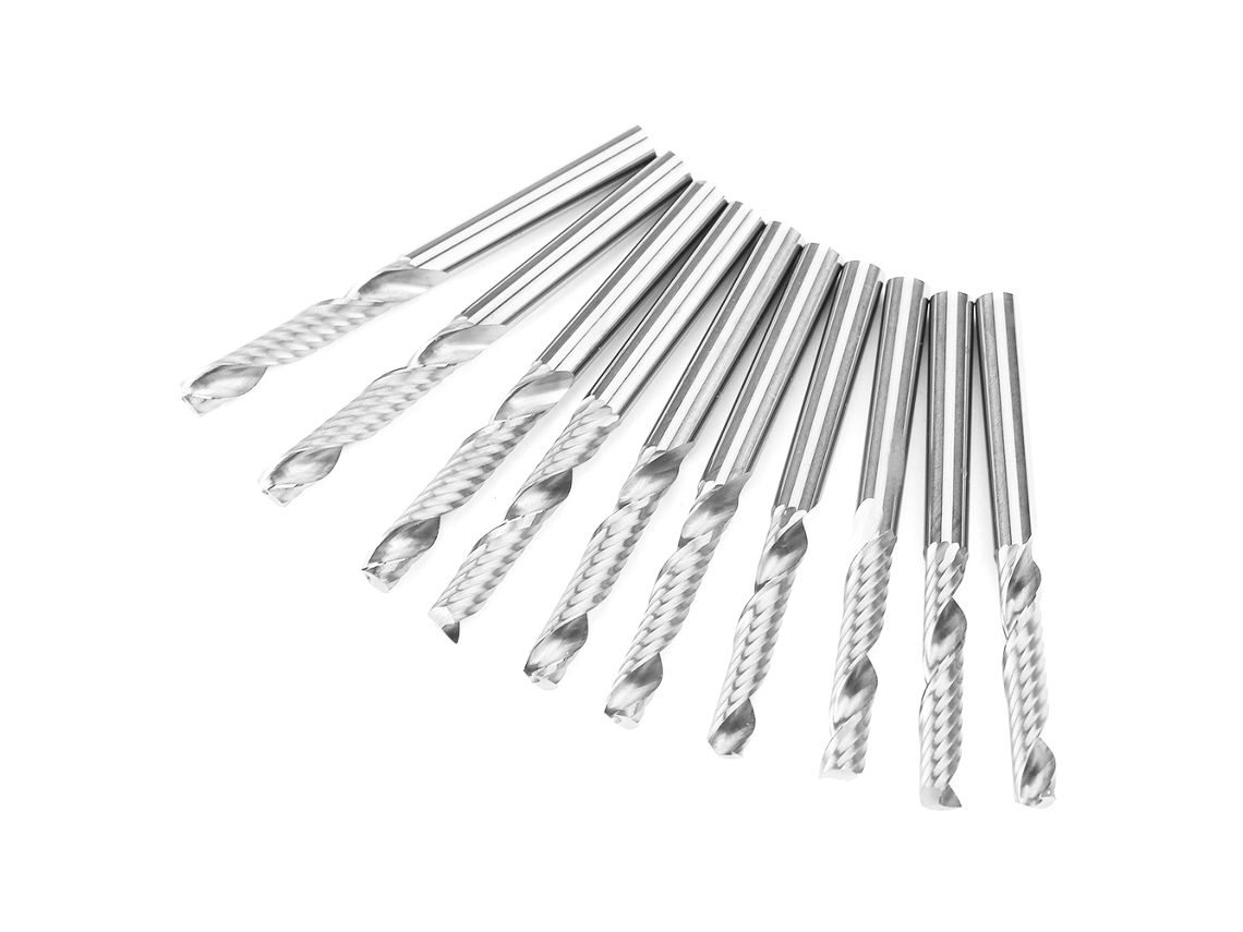 Laxiscreed Broca Tungsténio Com Ponta Redonda Para Trabalhos Cnc, Múltiplas Fresas Para Maior Eficiência