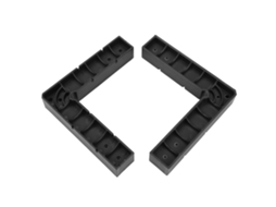 2pcs Abraçadeira De Canto Em L 90 Graus Ferramenta De Fixação Para Carpintaria 14.5x14.5cm