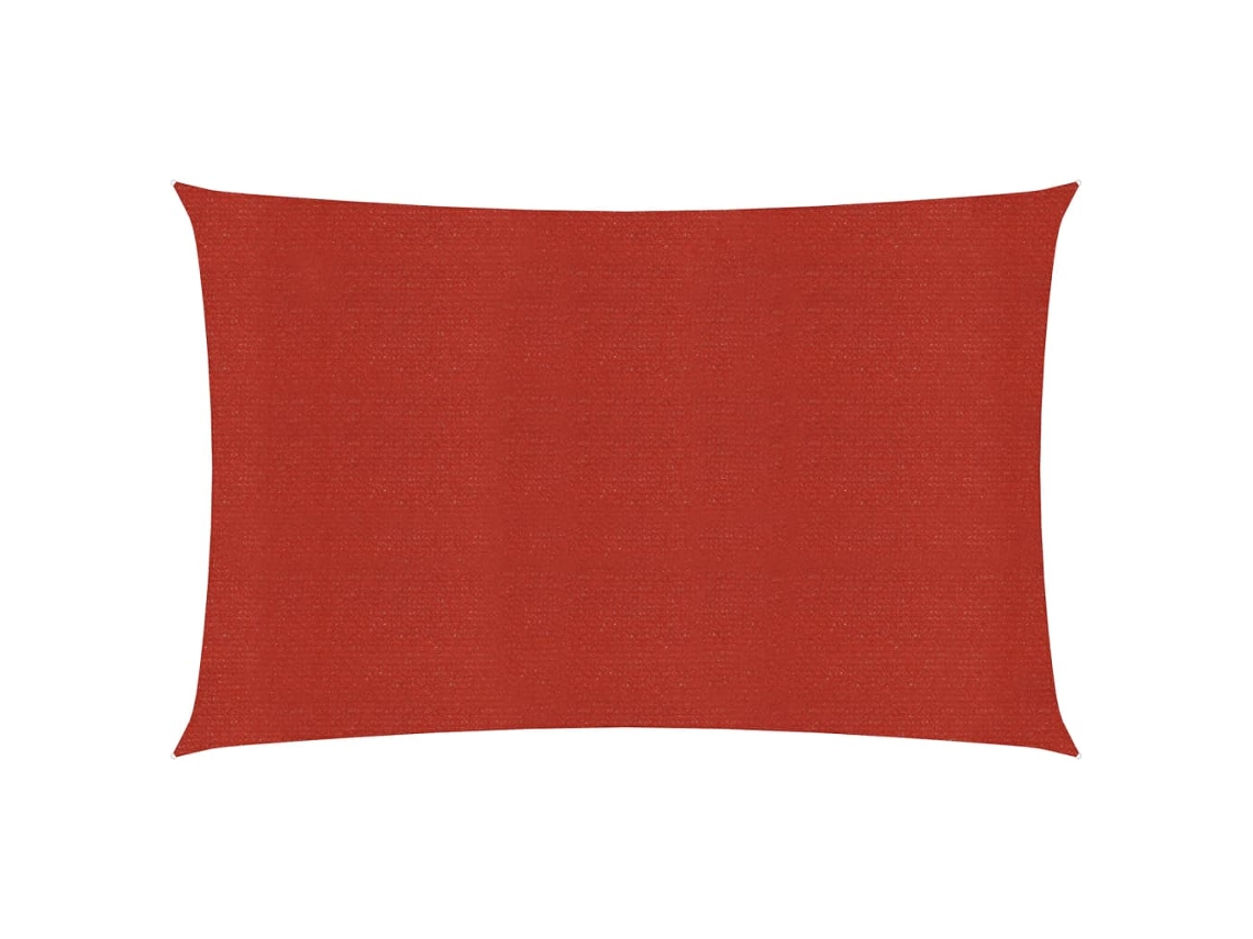 Sun Sail, Sun Sails Vidaxl Vermelho Polietileno (2.5 X 5 M)