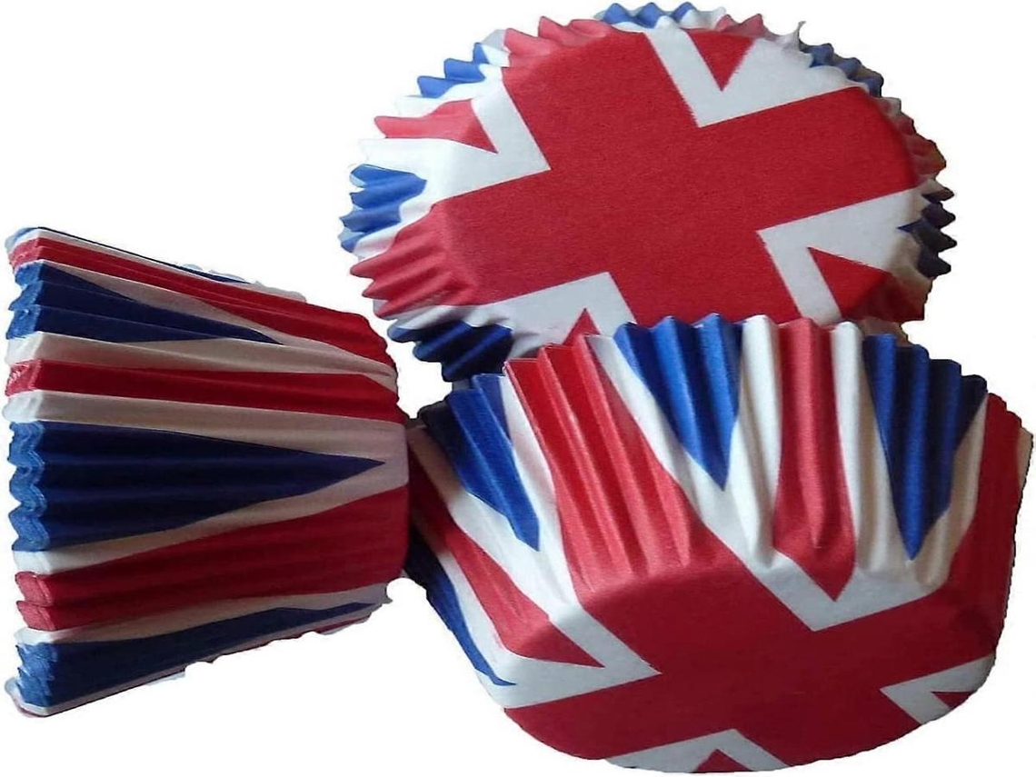 Lurelia Muffin Shapes, 100 Shapes, Da Bandeira, Para Muffins e Cupcakes