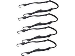 Conjunto De 4 Cintas Amarração Em Nylon Luxshiny Com Gancho Ajustável Bagagem Bicicleta, Cinta De Segurança