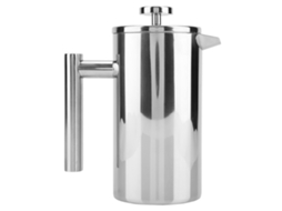 Cafeteira Francesa De Aço Inoxidável Com Parede Dupla, 1000 Ml