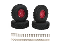 Laxiscreed Pneus Off-road Rc 1.9 Polegadas – Pack Com 4 Unidades Para Veículos Todo-o-terreno