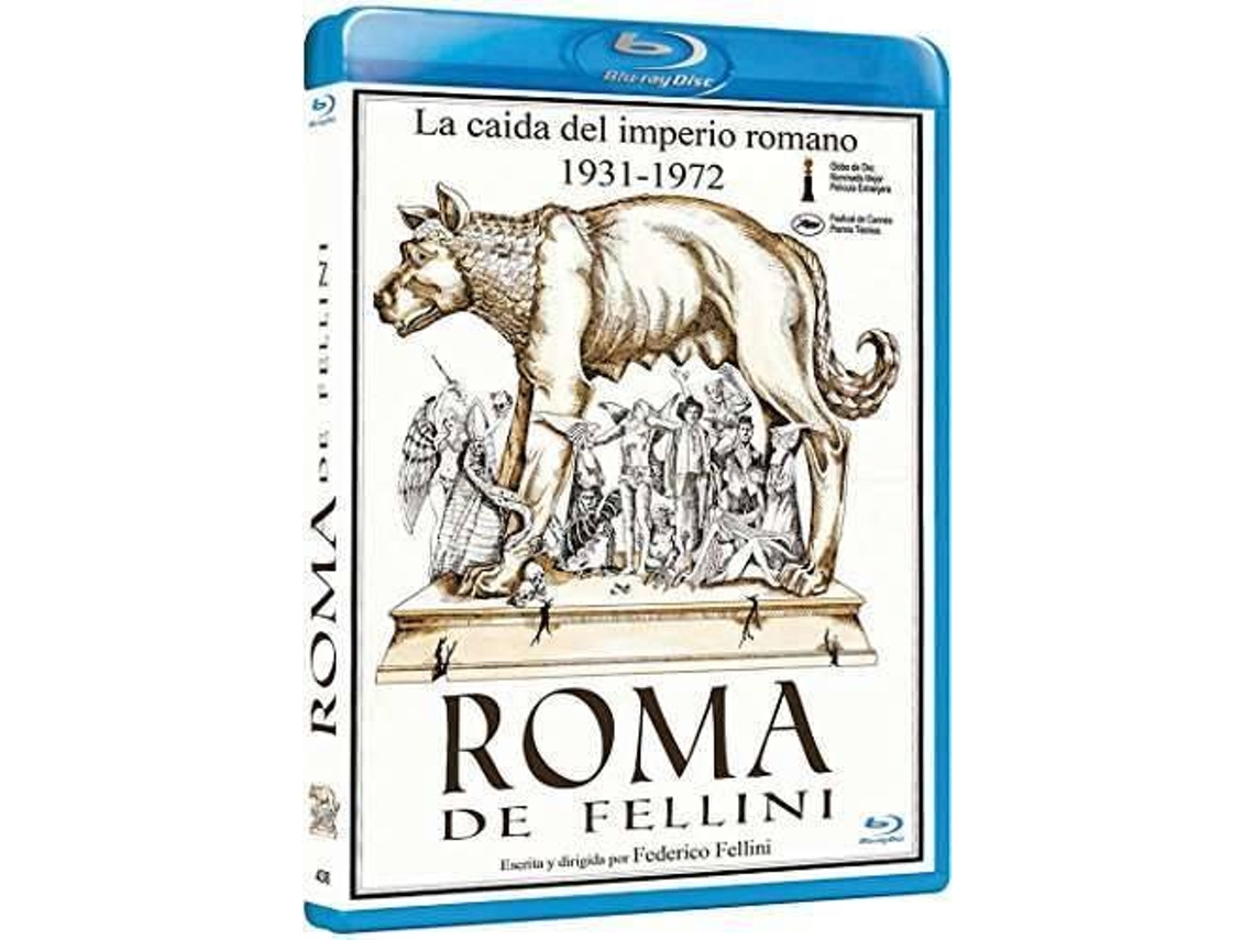 Blu-Ray Roma De Fellini (1971) (Edição em Espanhol)