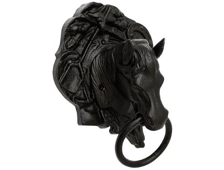 Aldabon caballo anilla 310c forja negro