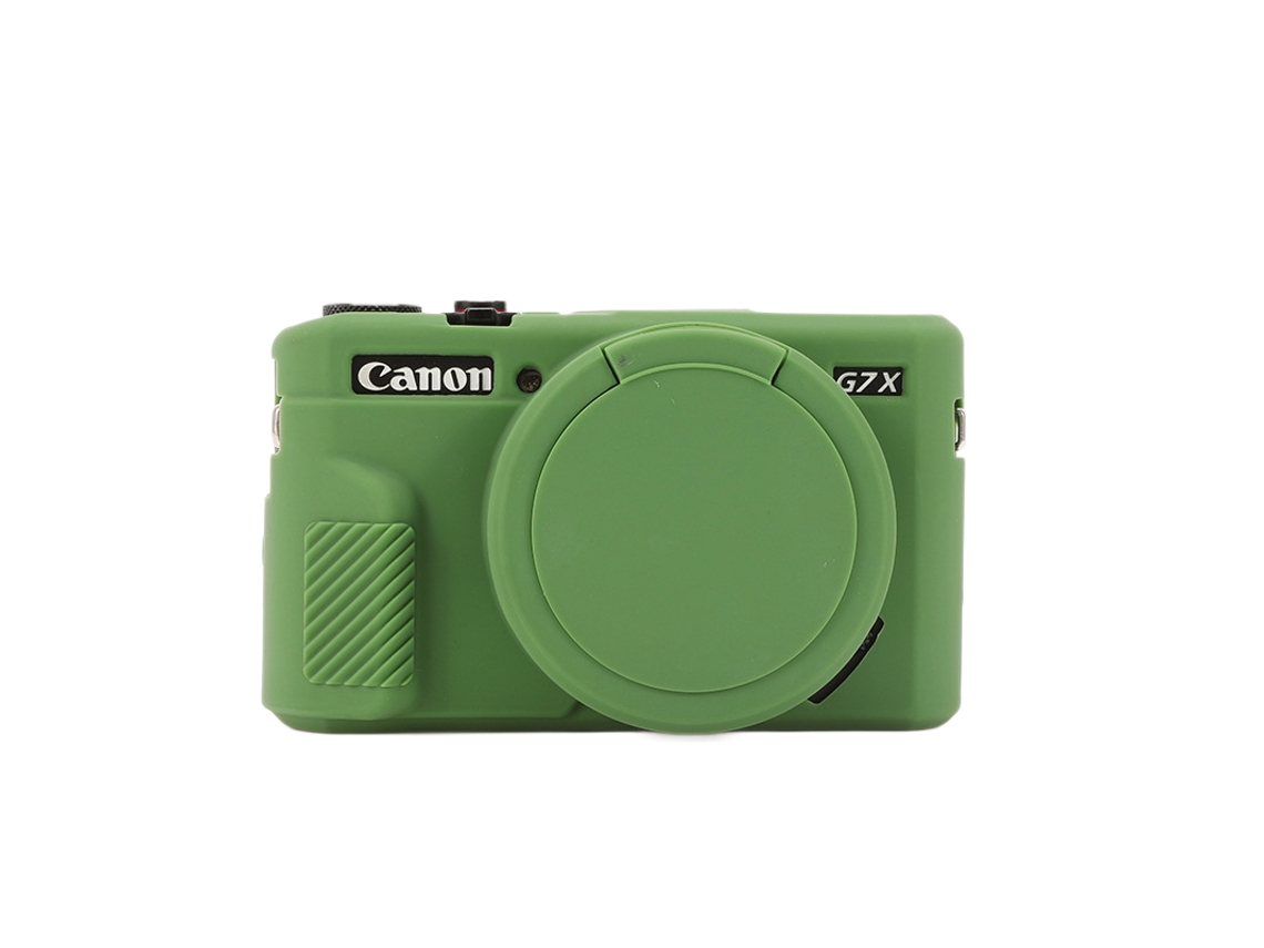 Capa Protetora Em Silicone Para Canon G7 X Mark Ii (verde)
